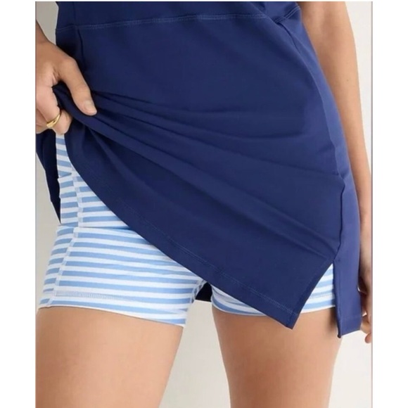 J Crew Cloudstitch Side-Slit Sports Dress Exercise Shorts Activewear Sz M - Picture 9 of 10